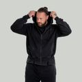 Mikina Zip Washed Black - STRIX, veľkosť L