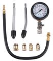 Sada na testovanie komprezie benzínových motorov MECHANIC ENGINE TESTER 8, 0-20 bar, 8 ks SIXTOL