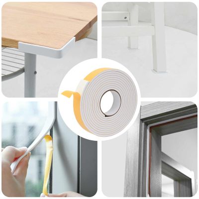 vidaXL Samolepiaca penová páska 20 pcs Biela 40mm x 5m CR Pena