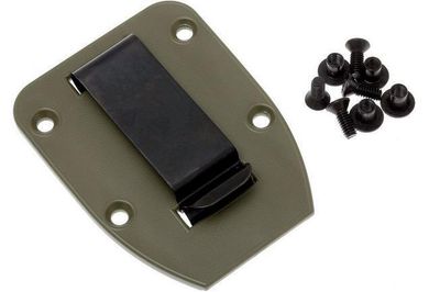 ESEE-CLIP-PLATE 3/4-OD Clip Plate spona pre puzdro modelov 3 a 4, zelená