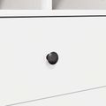 vidaXL Highboard Biela 45,5 x 34 x 127 cm