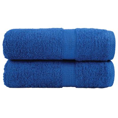 vidaXL Prémiové umývacie utierky SOLUND 2 ks modré 30x30 cm 600 g/m²