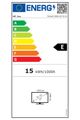 HP/524sf/23,8"/IPS/FHD/100Hz/5ms/Blck-Slvr/2R LED monitor, 23,8", IPS, 1920×1080, 16:9, 100Hz, 5ms, 300cd/m2, 1500:1, HDMI, VGA, cerno-stríbrný, en. tr. E