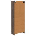 vidaXL Sada skríň 2 ks 66 x 34,5 x 87 cm Kompozitné drevo Dymový dub