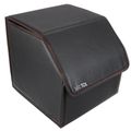 Organizér do kufru auta CAR COMPACT LEATHER S, 1 priehradka, skladací, s víkom SIXTOL