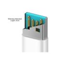 BWOO kábel USB - Lightning 1m 3A biely X172L