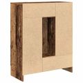 vidaXL Komoda so zásuvkami a dvierkami, staré drevo 73x31x90 cm