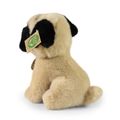 Plyšový pes mops 18 cm ECO-FRIENDLY