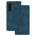 Púzdro Smart Suede pre Samsung Galaxy A27 5G tmavomodrá