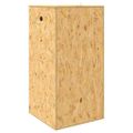 vidaXL Terárium Hnedá 50 x 50 x 100 cm OSB