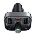 FM Transmitter Baseus S-09 Pro, Bluetooth (čierny)