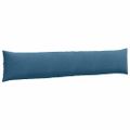 vidaXL Vankúše na pohovku 2 pcs Modrá 200 x 40 cm Kordúrová tkanina