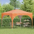 vidaXL Prístrešok na párty 290 x 290 x 245 cm Oranžová