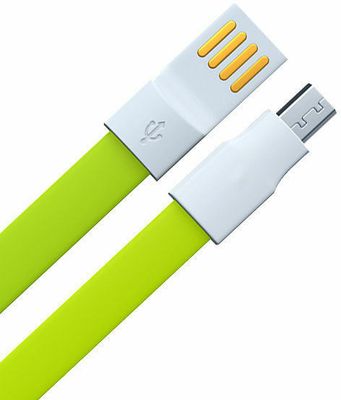 Remax dátový kábel USB/MicroUSB zelený 1,2m AA-846