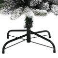 vidaXL Umelý vianočný stromček 150 LED diód a vločkový sneh 120 cm