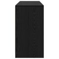vidaXL Servírovacia skriňa 3 ks Čierny dub 70 x 41 x 75 cm