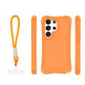 Puzdro Safepop s remienkom pre Samsung Galaxy S26 Ultra oranžový