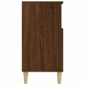 vidaXL Komoda hnedý dub 60x35x70 cm spracované drevo