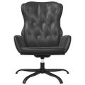 vidaXL Relaxačné kreslo čierne umelá koža