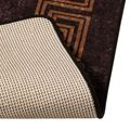 vidaXL Behúň MARSA Čierna 50 x 250 cm Polyester a PVC