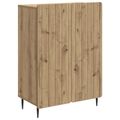 vidaXL Servírovacia skriňa Dub artisan 66 x 34,5 x 92 cm