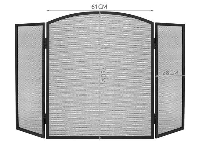 Krbová zástena 118 x 76 cm čierna Kaminer PK013 Krbová zástěna 118 x 76 cm černá Kaminer PK013