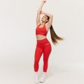Športová podprsenka Limitless Hot Red - GymBeam, veľkosť XL, veľkosť oblečenia XL