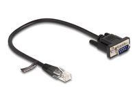 Kábel RJ45 zástrčka na sériový RS-232 D-Sub 9