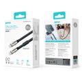 BWOO Lanyard kábel USB-C - USB-C 0,3m 60W s popruhom