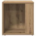 vidaXL Príručný stolík dub artisan 33x33x34 cm kompozitné drevo