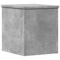 vidaXL Úložný box betónový sivý 30x35x35 cm kompozitné drevo