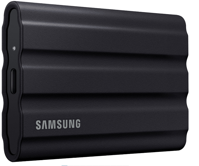 Samsung T7 Shield/4TB/SSD/Externý/2.5''/Čierna/3R