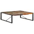 vidaXL Konferenčný stolík 120x120x40 cm, recyklovaný masív