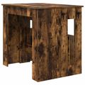 vidaXL Jedálenský stôl 180 x 85 x 75 cm Kompozitné drevo Dymový dub