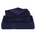 vidaXL Uteráky pre hostí FROGN 2 ks námornícko modré 30x50 cm 360 g/m²