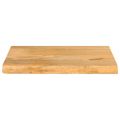 vidaXL Stolová doska živá hrana 50x20x3,8 cm masívne mango