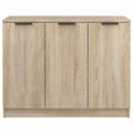 vidaXL Komoda farba dubu sonoma 90,5x30x70 cm spracované drevo
