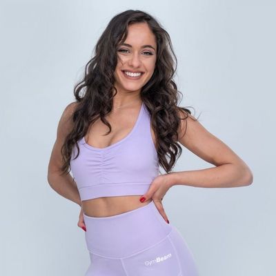 Športová Podprsenka Fave Lila - GymBeam
