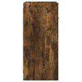 vidaXL Servírovacia skriňa Dymový dub 40 x 36 x 80 cm Kompozitné drevo