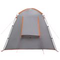 vidaXL Stan chata Šedá a oranžová 400 x 210 x 180 cm Polyester