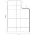 vidaXL Sada prikrývok 2 ks 135 x 220 cm Kapok a polyester Béžová