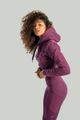 Dámska mikina Essential Cropped Hoodie Plum - STRIX, veľkosť XS, veľkosť oblečenia XS