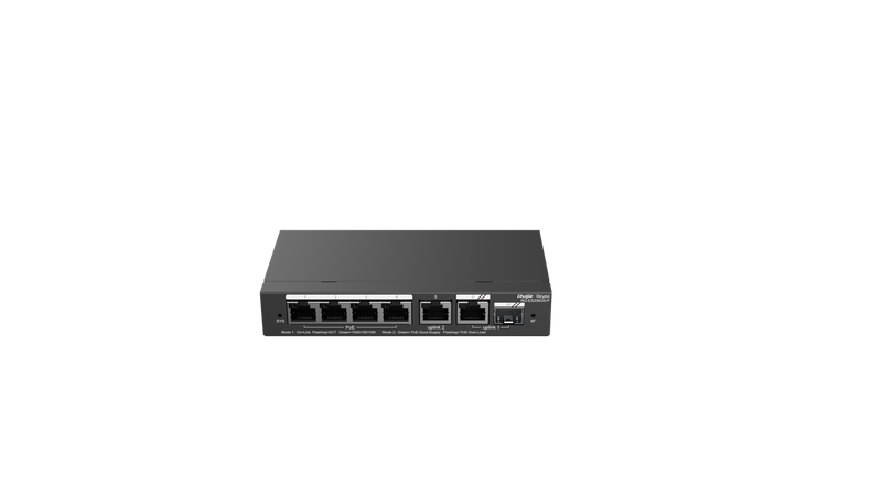 Reyee RG-ES206GS-P, 6-Port Gigabit Smart Cloud Managed PoE Switch