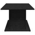 vidaXL Konferenčný stolík Čierny dub 102 x 55,5 x 40 cm