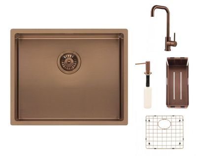 Reginox SET Miami 500 Copper + batéria Crystal + príslušenstvo Copper