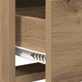 vidaXL TV skrinka 71,5 x 33 x 47 cm Dub artisan Kompozitné drevo