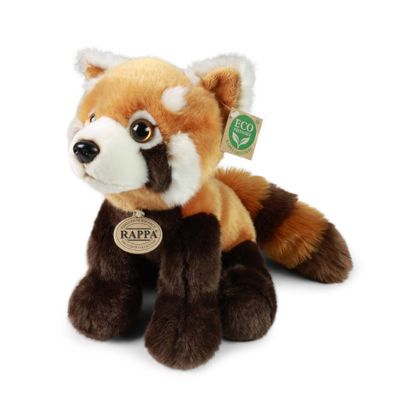 Plyšová panda červená  28 cm ECO-FRIENDLY