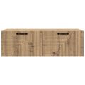 vidaXL Nástenná TV skrinka 98 x 41 x 30 cm Dub artisan
