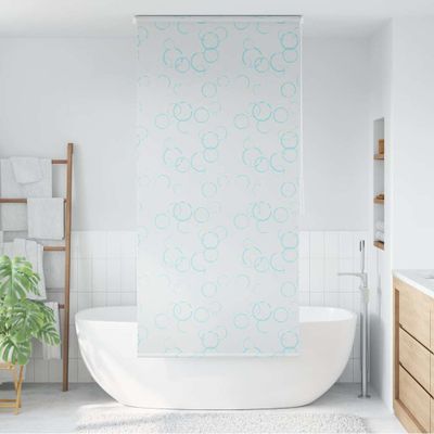 vidaXL Sprchová roleta, 80x240 cm, bublinkový vzor