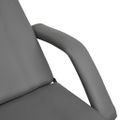 vidaXL Masážny stôl, sivý 180x62x(87-112) cm